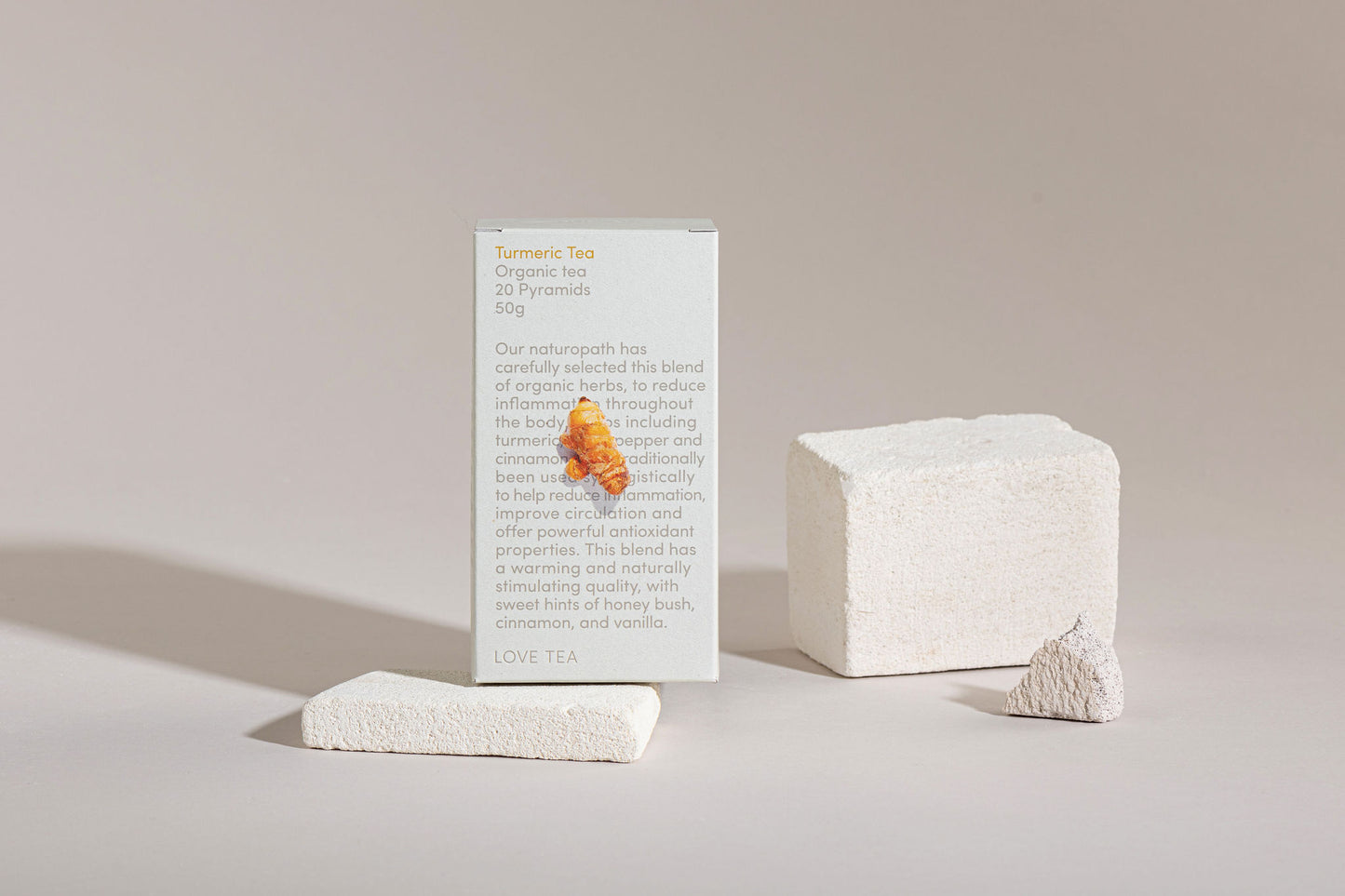 
                  
                    Love Tea Turmeric Tea <br> Pyramids
                  
                