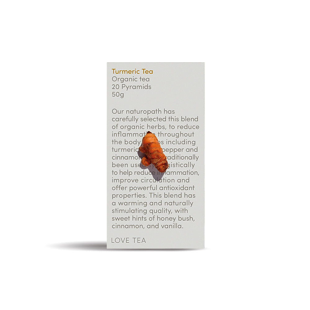 Love Tea Turmeric Tea <br> Pyramids